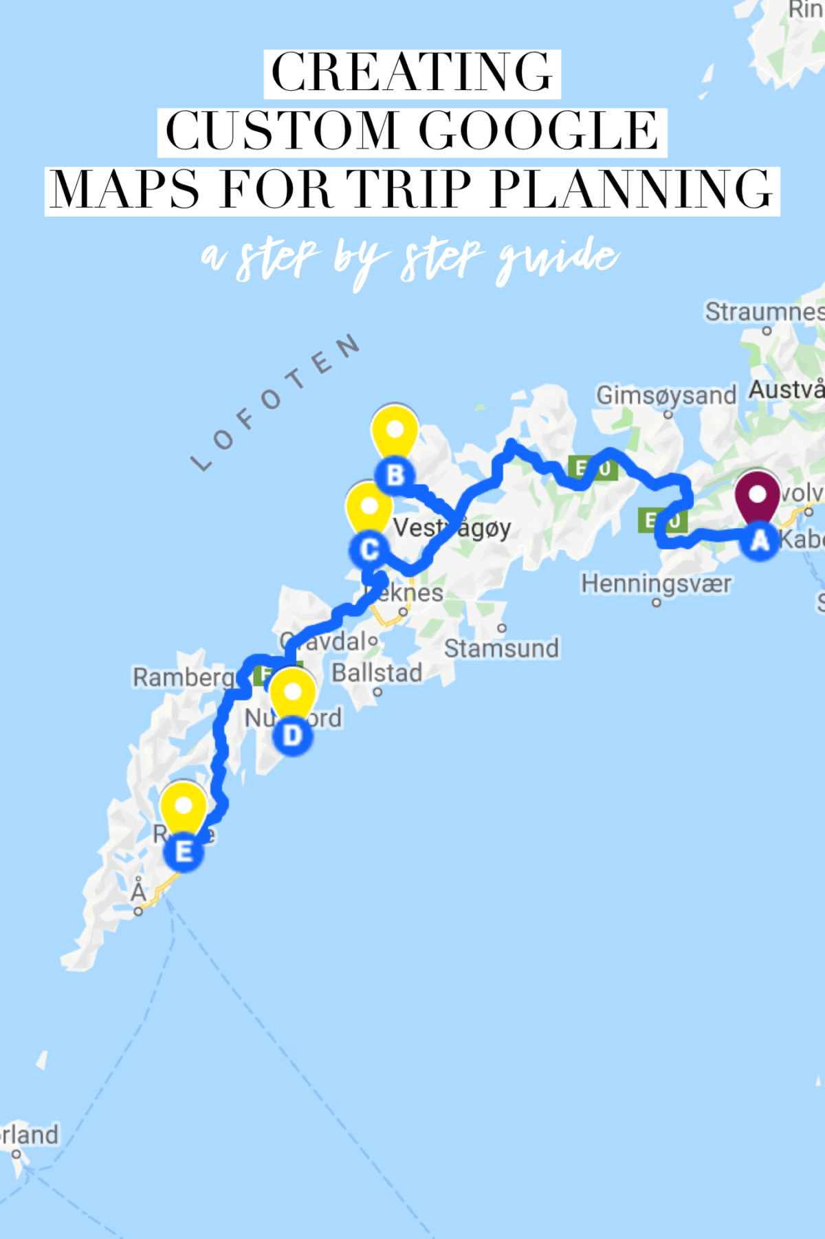 maps for trip planning
