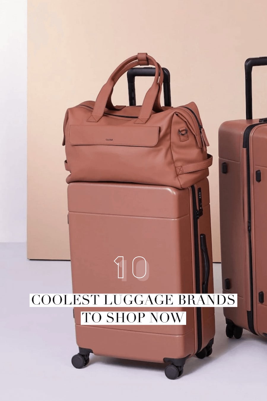 The most fashionable travel bags