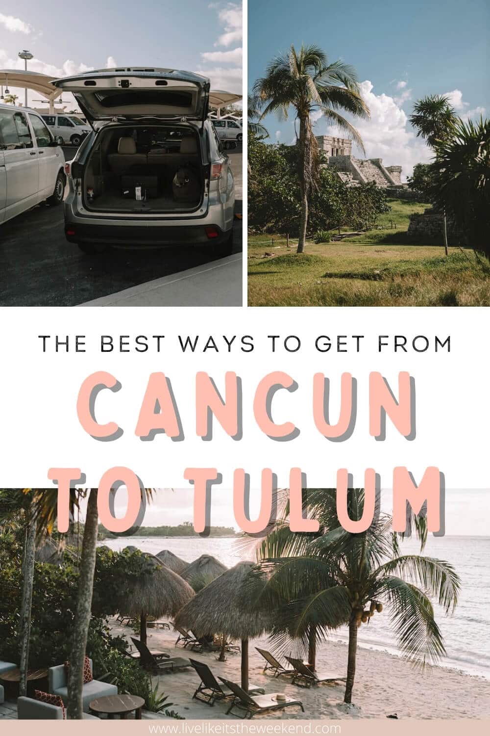 bus from cancun to tulum
