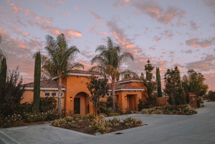 sunset over Carter Estate Winery - things to do in Temecula