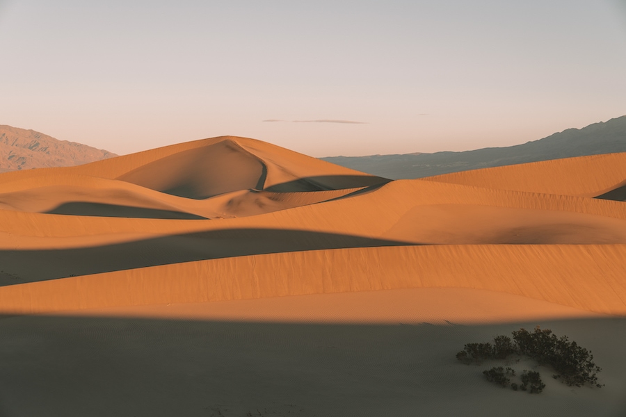Weekend Getaways from Los Angeles - Mesquite Flat Sand Dunes in Death Valley