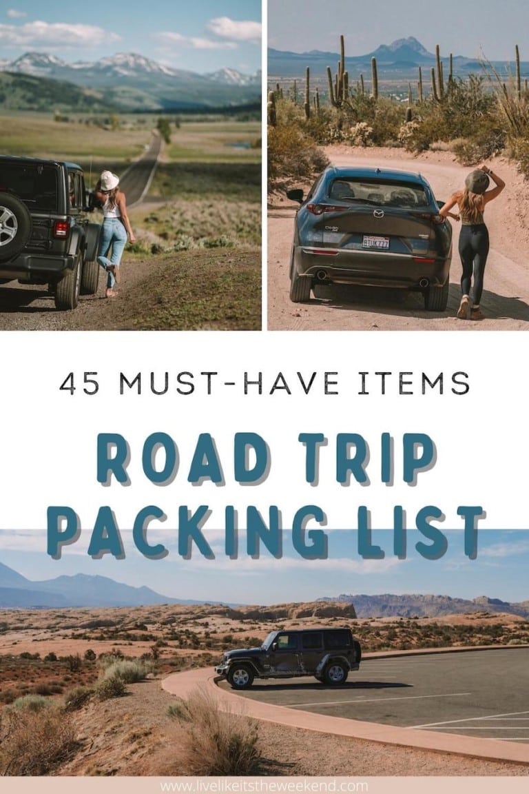 45 Vital Road Trip Essentials to Pack for Your Next Adventure - Live ...