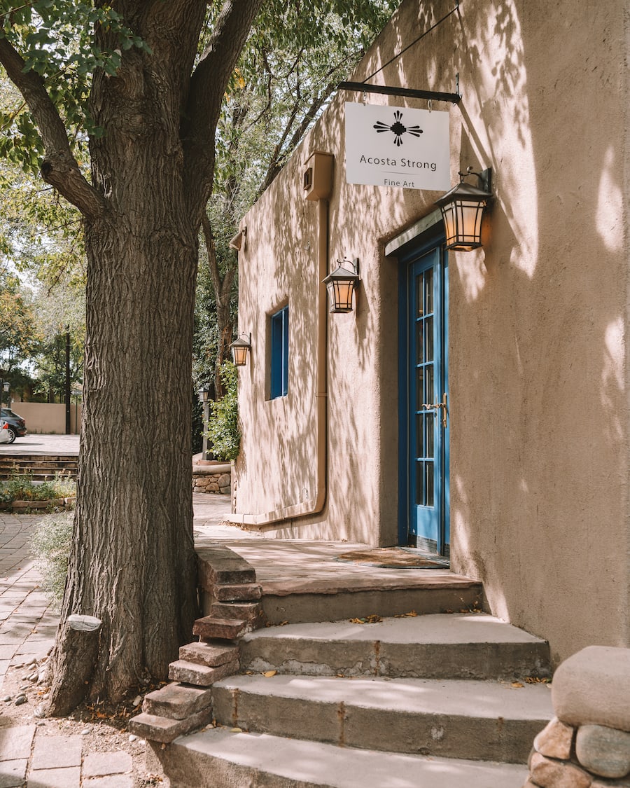 Canyon Road Arts District is one of the very best things to do in Santa Fe
