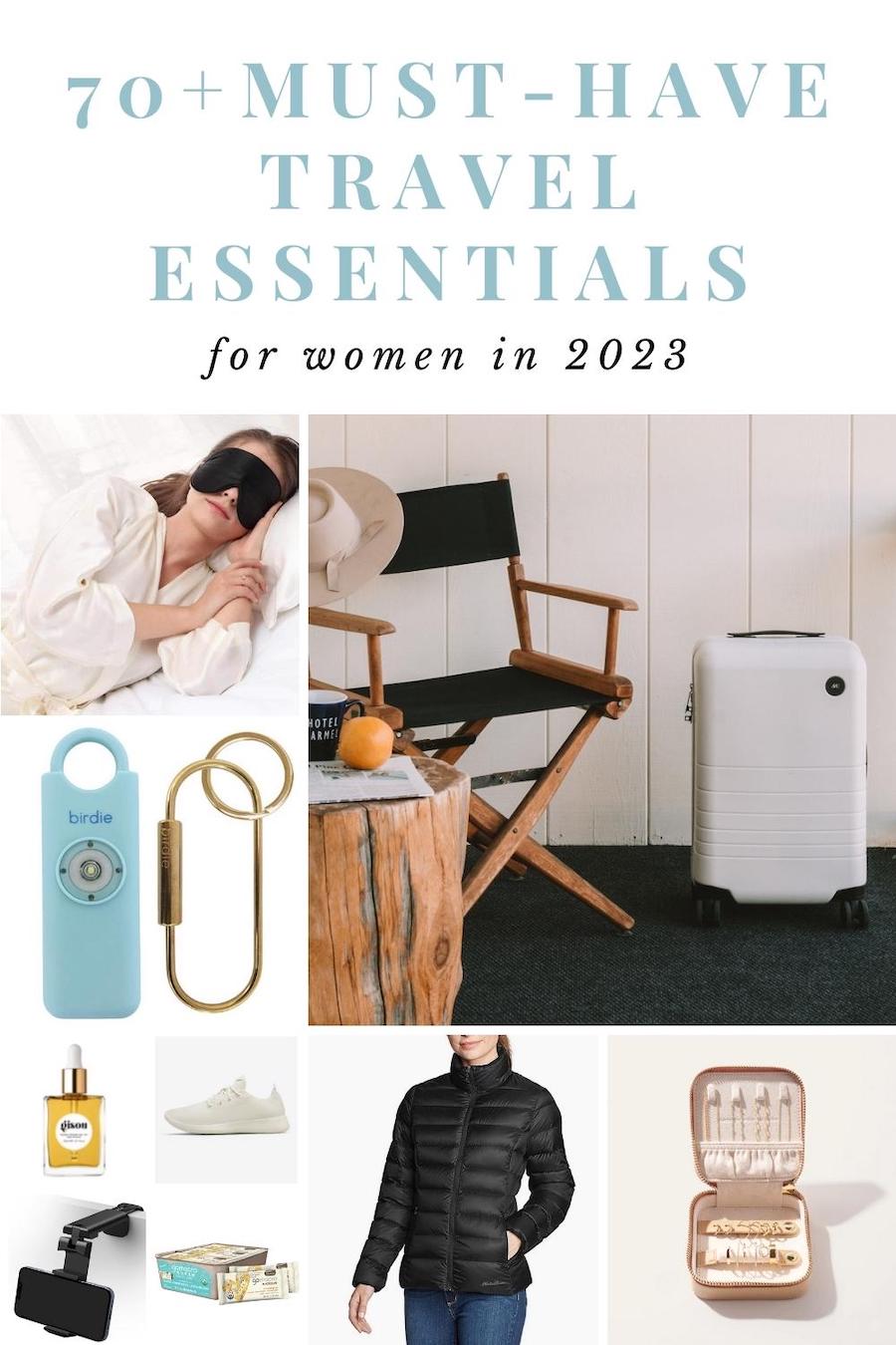 Ultimate Travel Essentials Packing List | Travel Essentials for Women