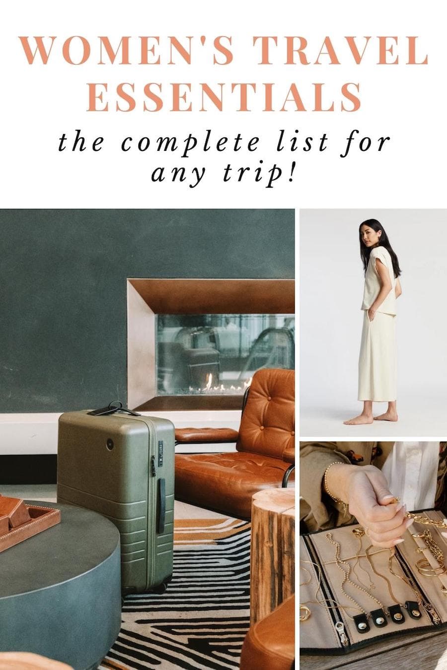 Essential Travel Items Every Girl Needs  Isabella's Choice • Female Travel  & Fashion Blog