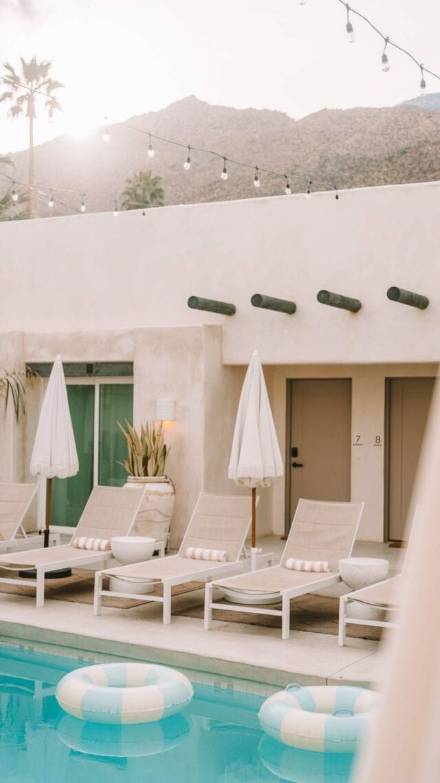📍 @yarapalmsprings is literally all my decor dreams realized. Send this to someone who would love to stay here 😍

This intimate boutique hotel in Palm Springs is perfect for your next desert road trip 🌴 
✔️Convenient location in town 
✔️ Small feel with only 10 rooms 
✔️ Dog friendly 
✔️ Heated salt water pool + fire pit 
✔️ Adults only 

Can’t wait to come back here soon! 

#palmsprings #palmspringshotel #bohostyle #desertchic #boutiquehotels #californiatravel #palmspringscalifornia best hotels in California | best hotels Palm Springs | Yara hotel | things to do Palm Springs | boho chic hotel